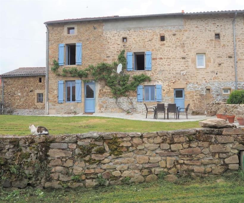Two Hoots - Farmhouse With Summer Pool. Chateauponsac Bagian luar foto